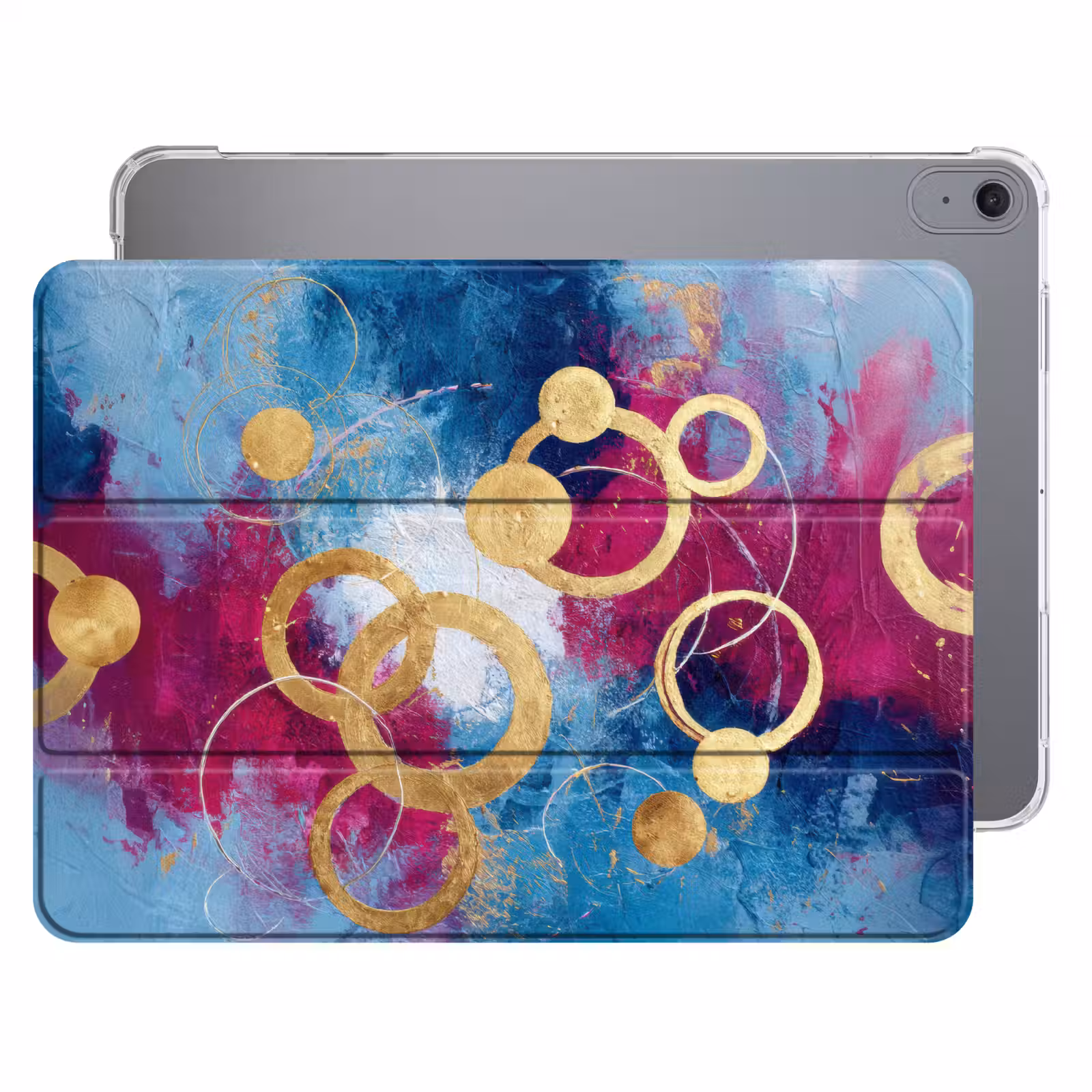 iPad hoes - Cirkels - Goud - Abstract — 1