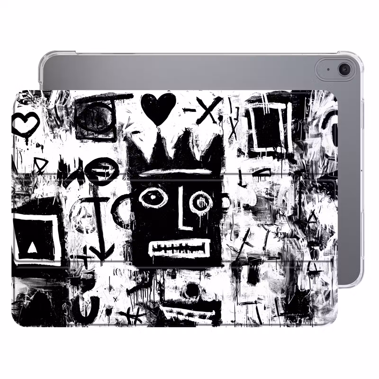 iPad hoes - Vormen - Gezocht - Zwart - Abstract — 1
