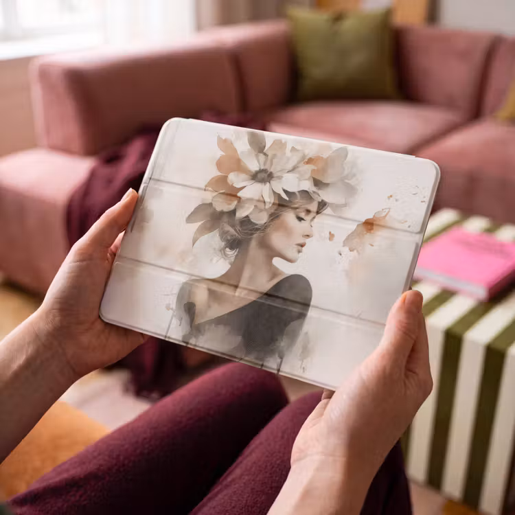 iPad hoes - Bloesem - Portret - Gezicht — 4