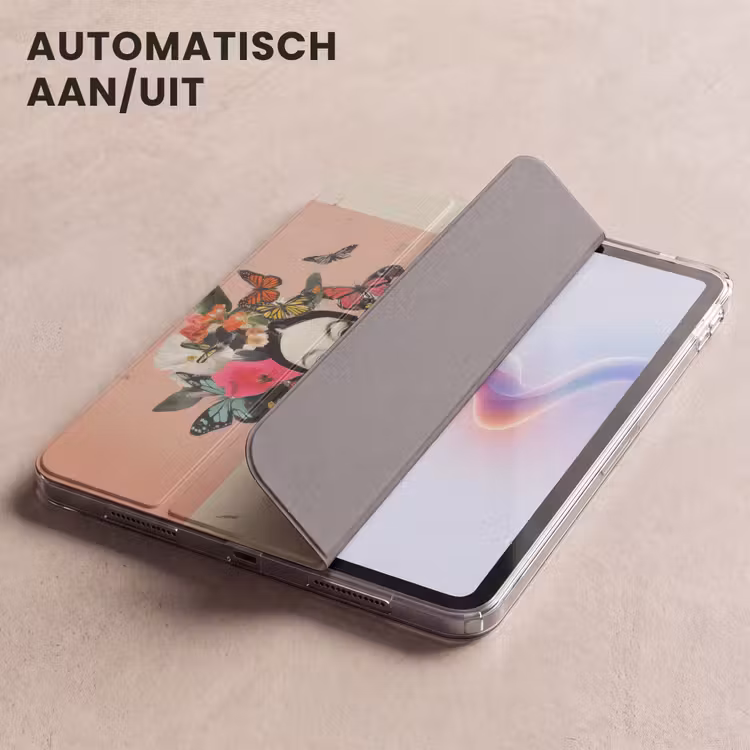 iPad hoes - Retro - Vrouw - Kopje - Vlinders — 5
