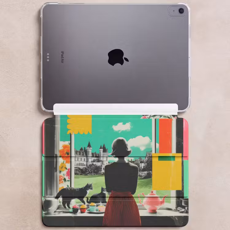 iPad hoes - Vrouw - Keuken - Katten - Doorkijk — 6