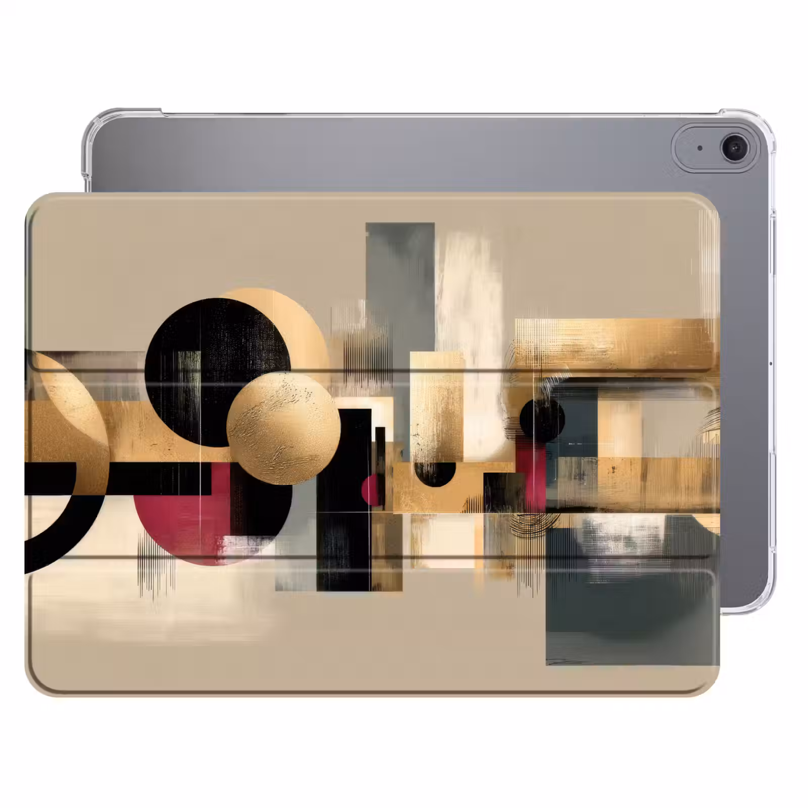 iPad hoes - Abstract - Vormen - Beige - Texturen — 1