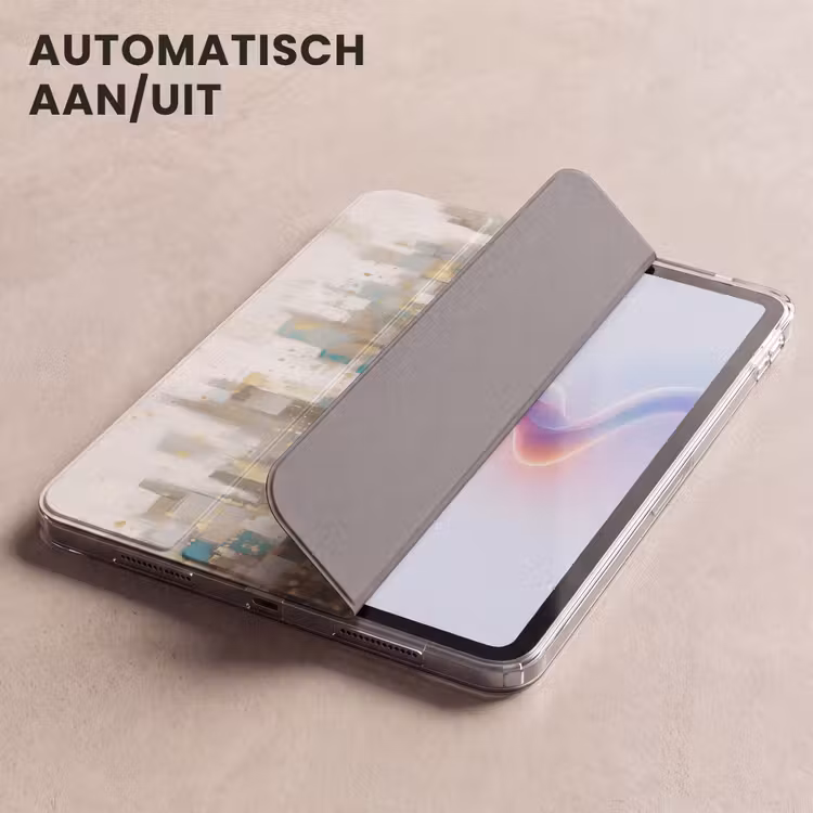 iPad hoes - Abstract - Blokken - Goud - Skyline — 5