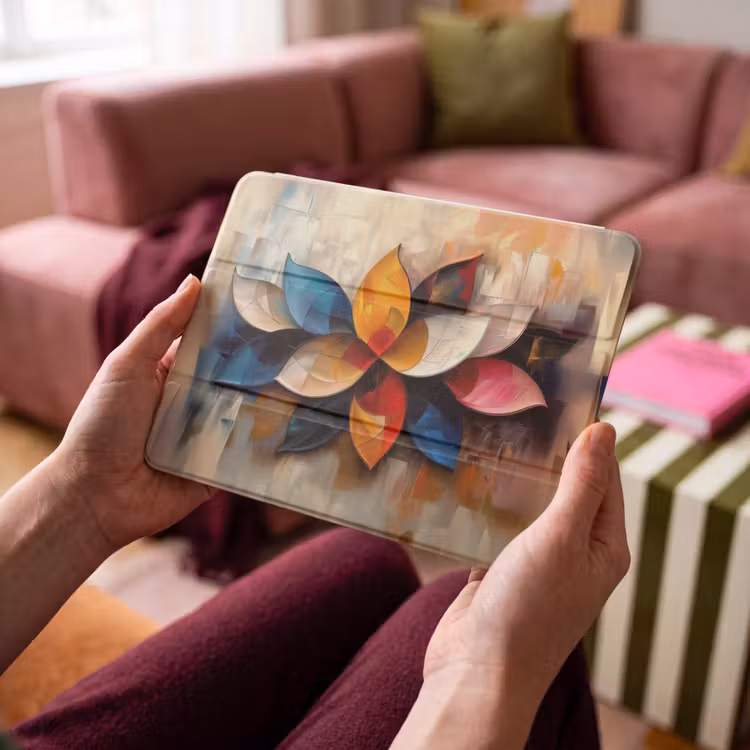 iPad hoes - Bloem - Abstract - Kleurrijk - Bladeren — 4