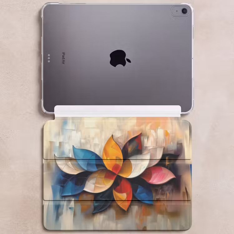 iPad hoes - Bloem - Abstract - Kleurrijk - Bladeren — 6