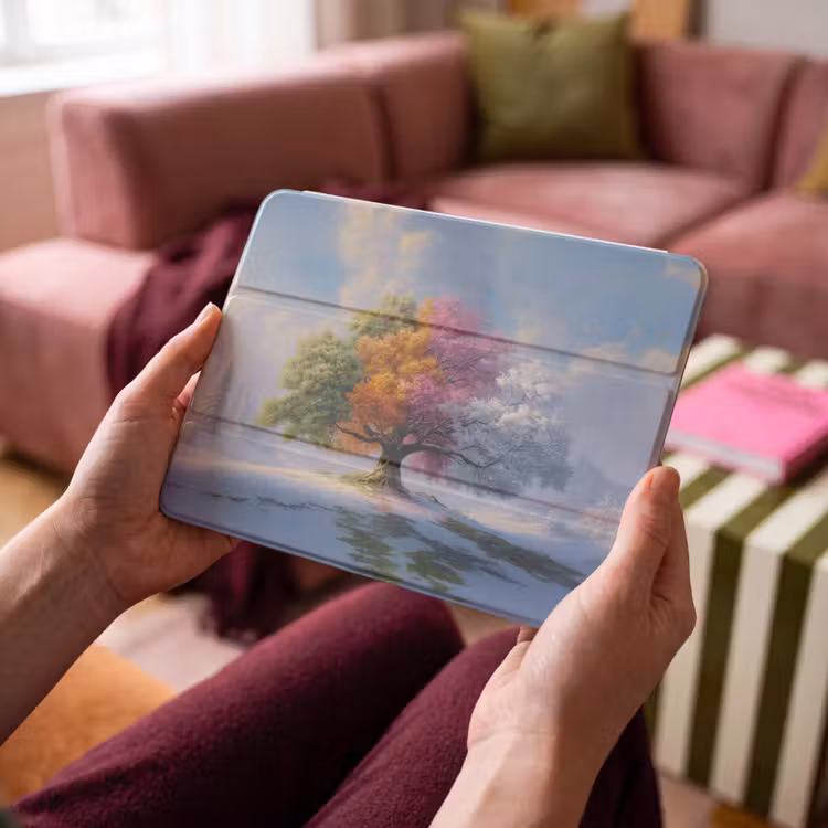 iPad hoes - Boom - Seizoenen - Winter - Landschap — 4