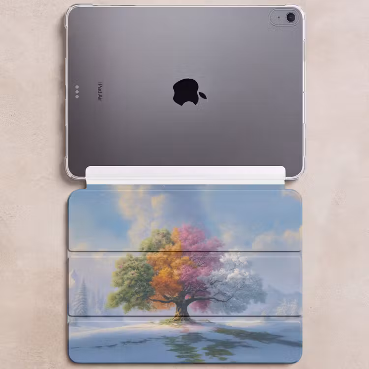 iPad hoes - Boom - Seizoenen - Winter - Landschap — 6