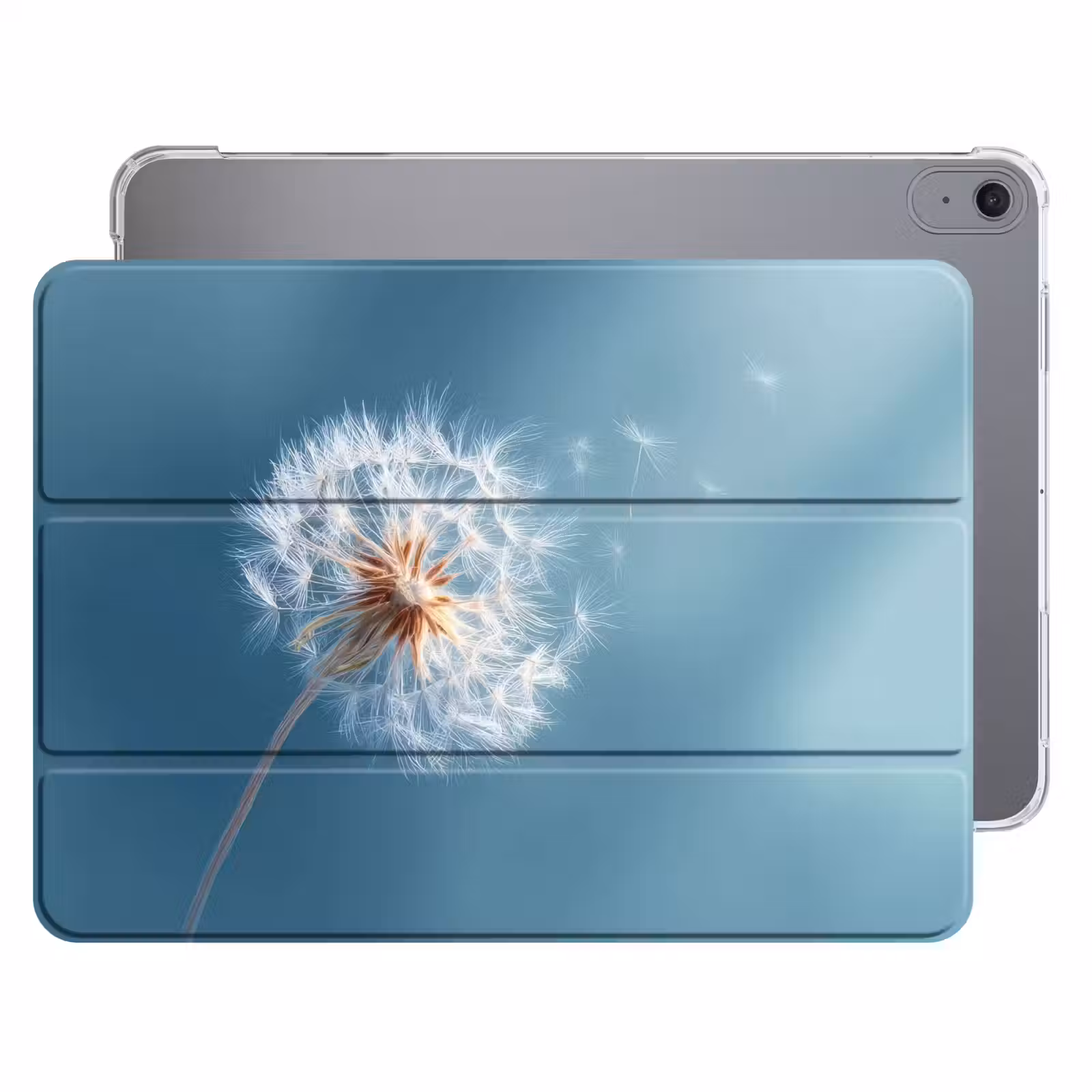 iPad hoes - Paardenbloem - Wind - Blauw — 1