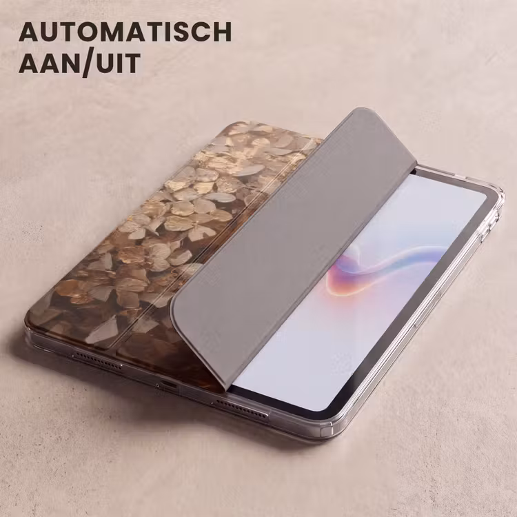 iPad hoes - Gezicht - Vrouwe - Bladeren - Penseelstreken — 5