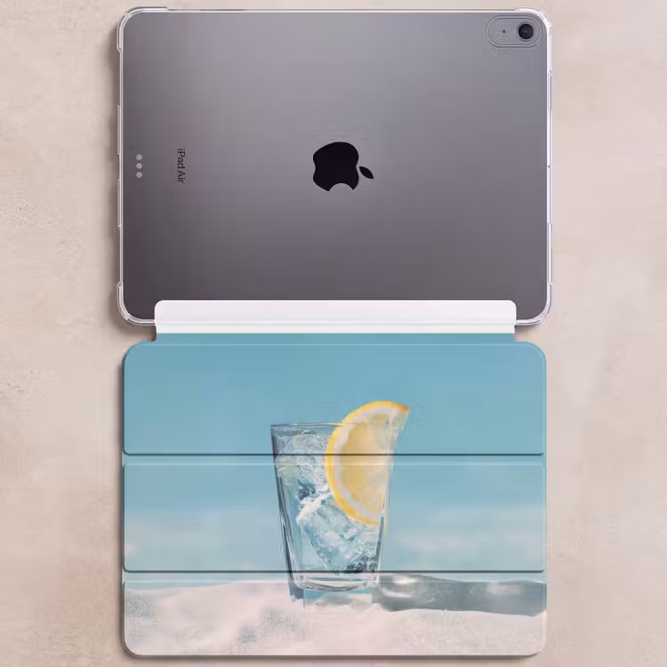 iPad hoes - Glas - ijsblokjes - Citroen — 6