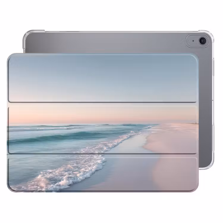iPad hoes - Kustlijn - Pastel - water — 1
