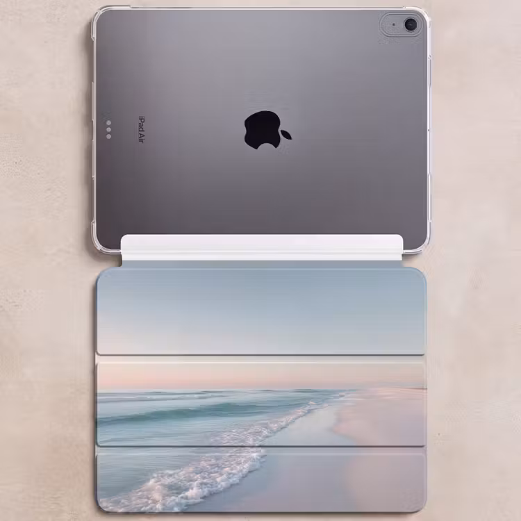 iPad hoes - Kustlijn - Pastel - water — 6