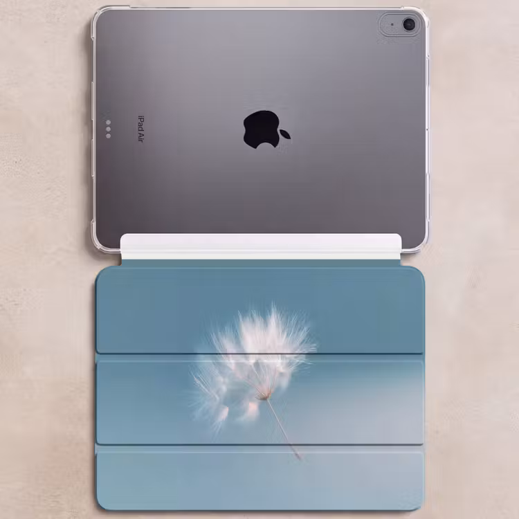 iPad hoes - Paardenbloempluisje - Blauw - Lucht — 6