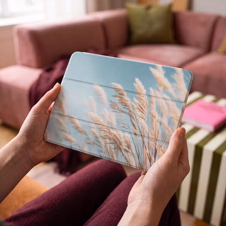 iPad hoes - Siergras - Wind - Lichtbruin — 4
