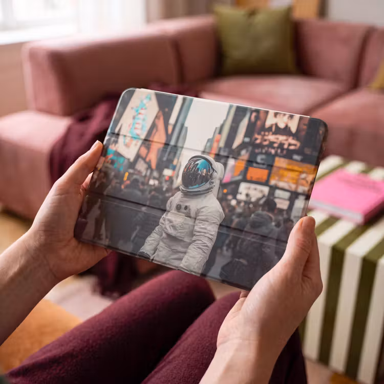 iPad hoes - Stad - Mensen - Astronaut - Wit — 4