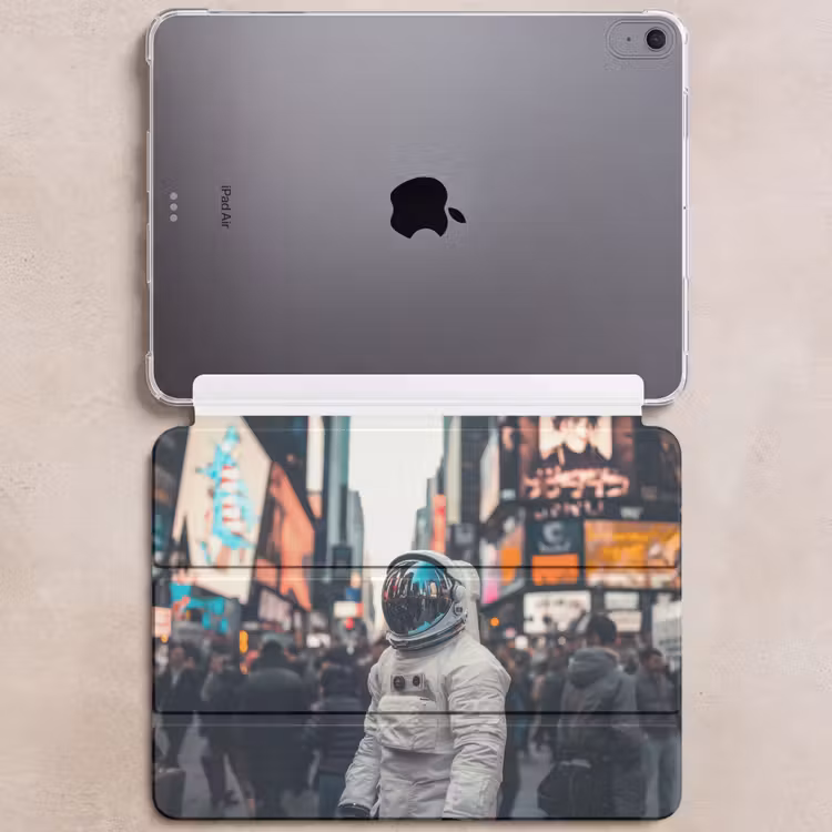 iPad hoes - Stad - Mensen - Astronaut - Wit — 6