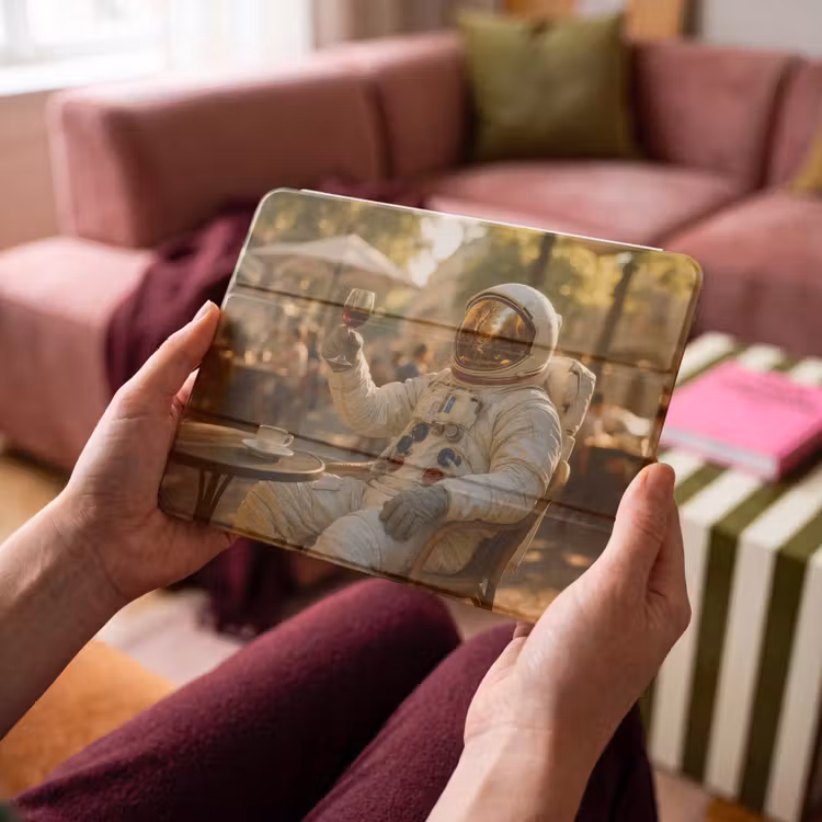 iPad hoes - Wijn - Rood - Terras - Koffie — 4