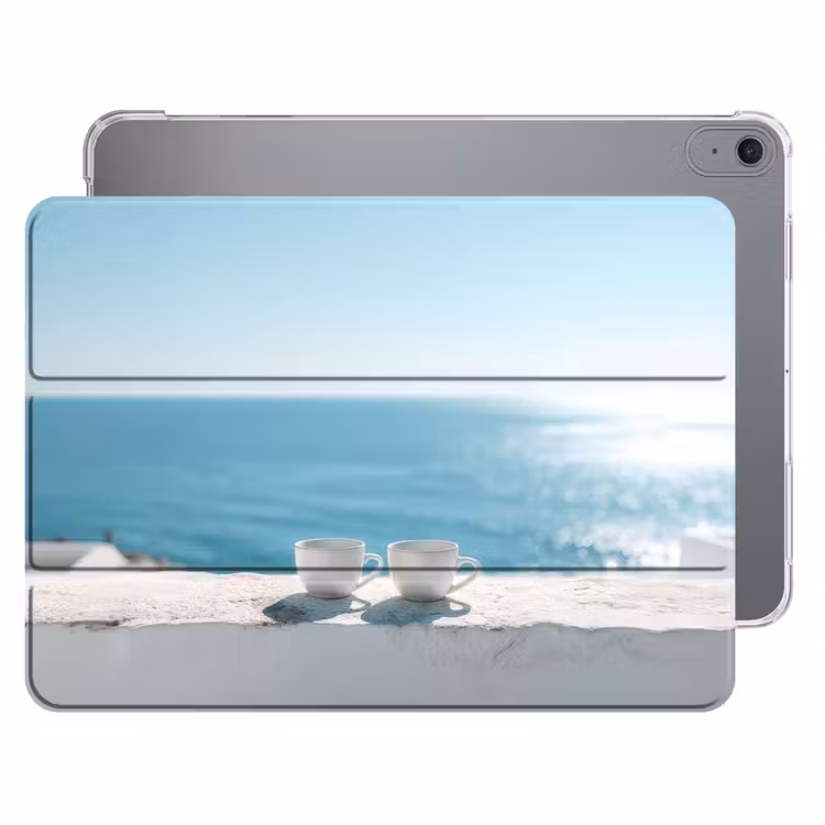 iPad hoes - Zee - Koffiekopjes - Zomers — 1