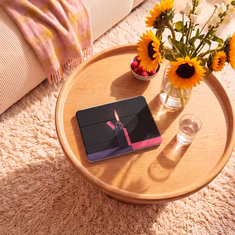 iPad hoes - Aansteker - Vlam - Donker — 2