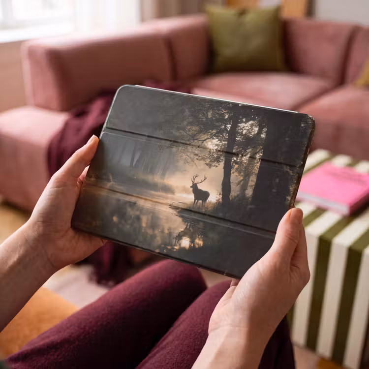 iPad hoes - Hert - Bosbeek - Mystiek — 4