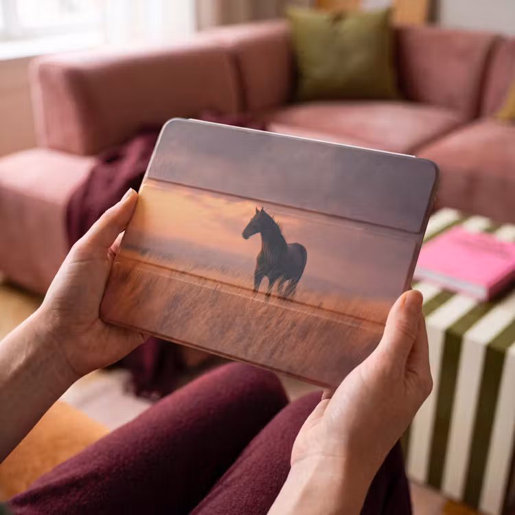 iPad hoes - Paard - Wolken - Open veld — 4