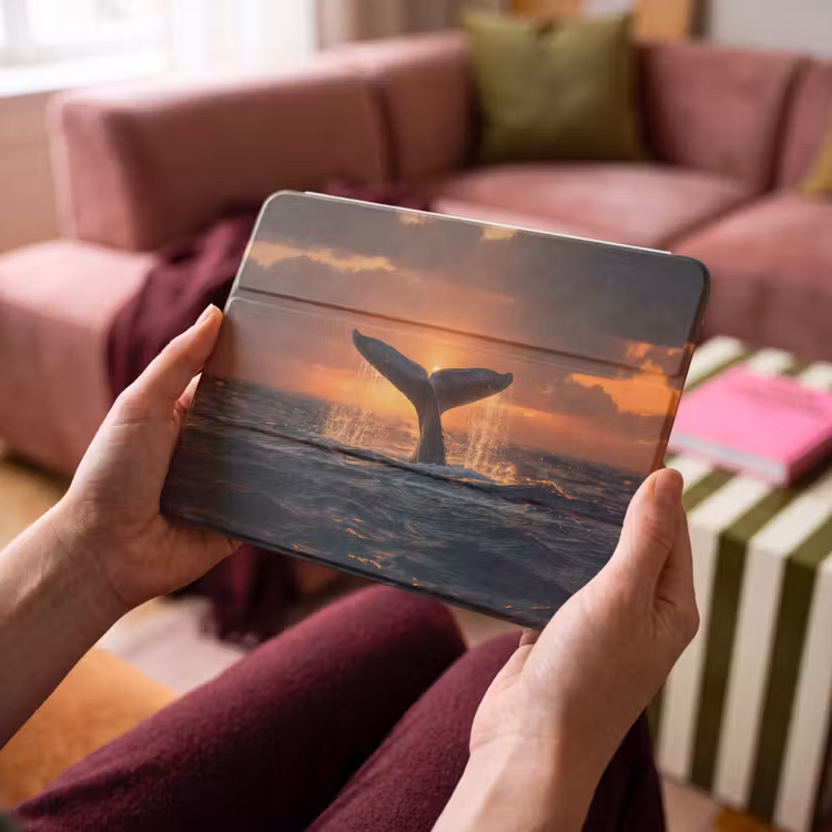 iPad hoes - Walvis staart - Water - Zonsondergang — 4