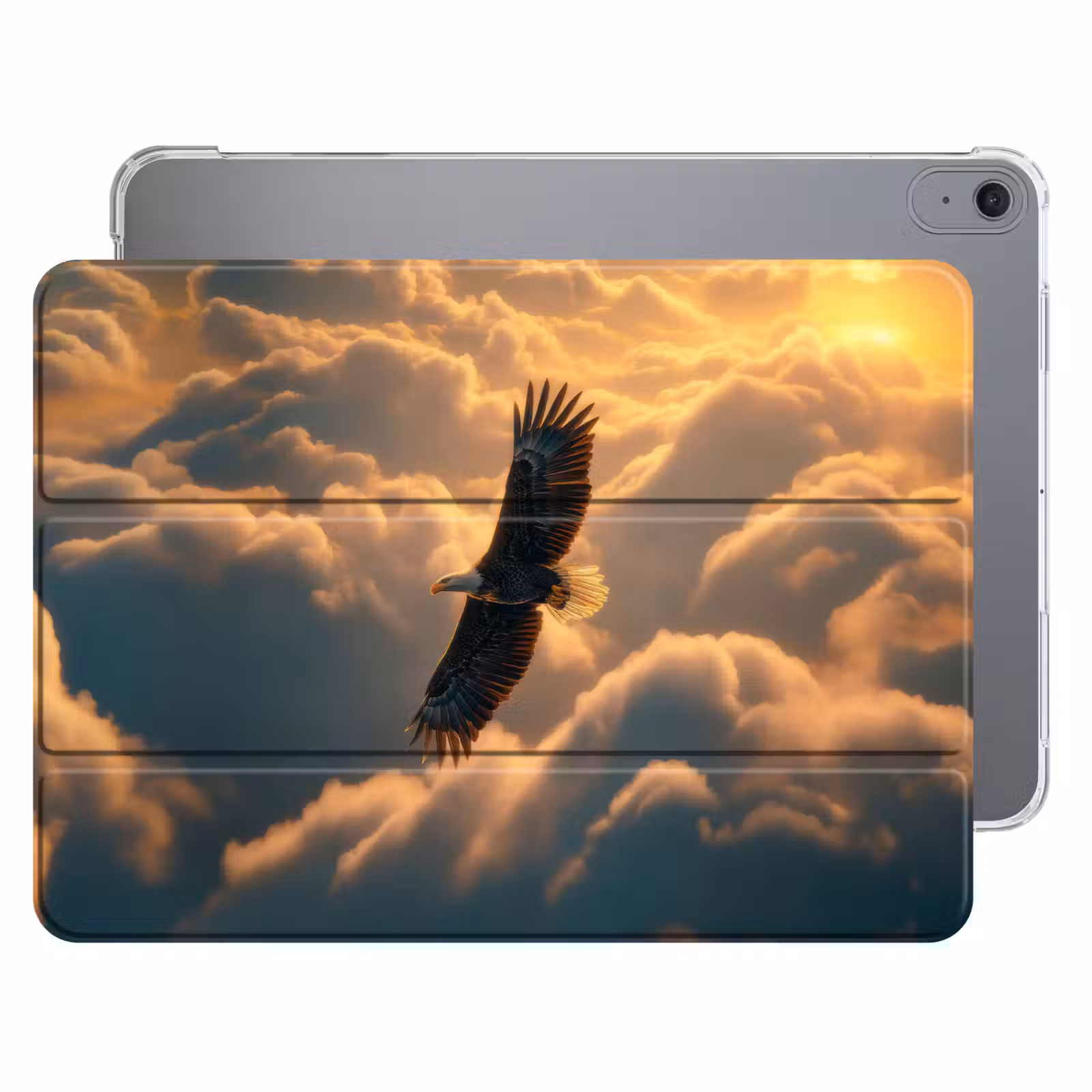 iPad hoes - Adelaar - Wolken - Zon — 1