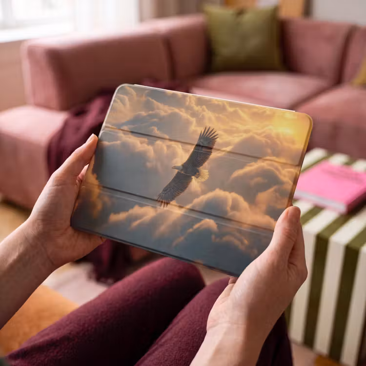 iPad hoes - Adelaar - Wolken - Zon — 4