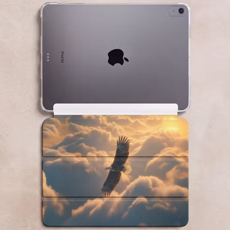 iPad hoes - Adelaar - Wolken - Zon — 6