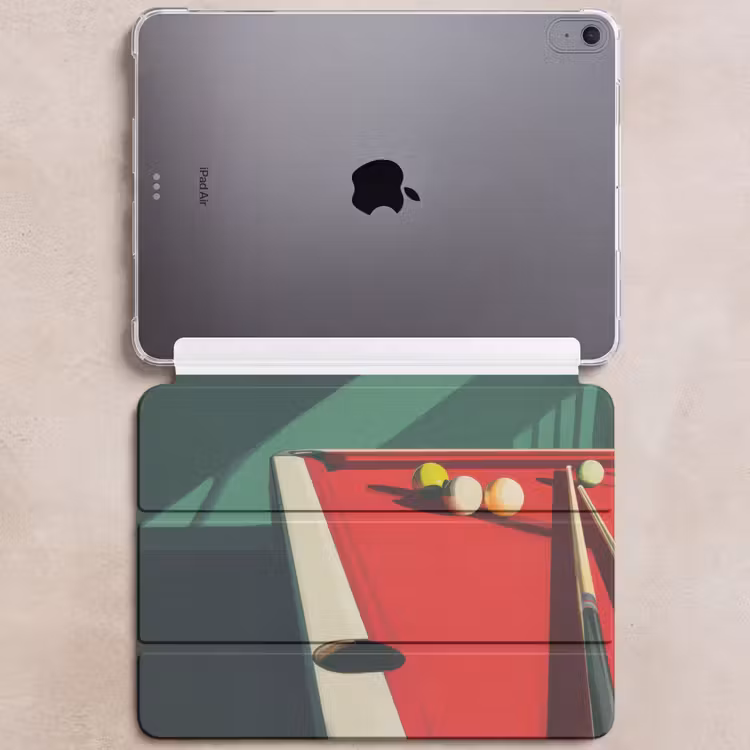 iPad hoes - Biljarttafel - Ballen - Rood - Schaduw — 6