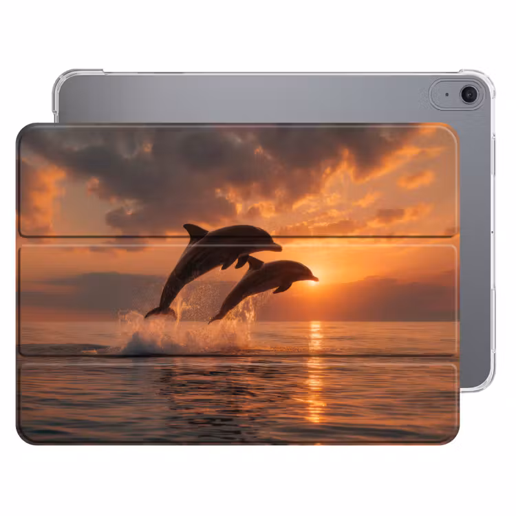 iPad hoes - Dolfijnen - Zee - Realistisch — 1