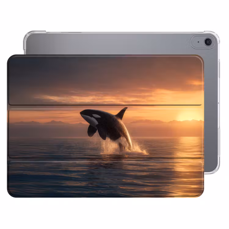 iPad hoes - Orka - Zee - Zonsondergang — 1