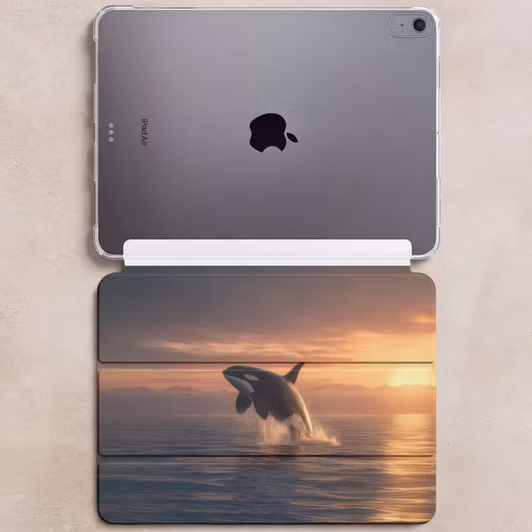 iPad hoes - Orka - Zee - Zonsondergang — 6