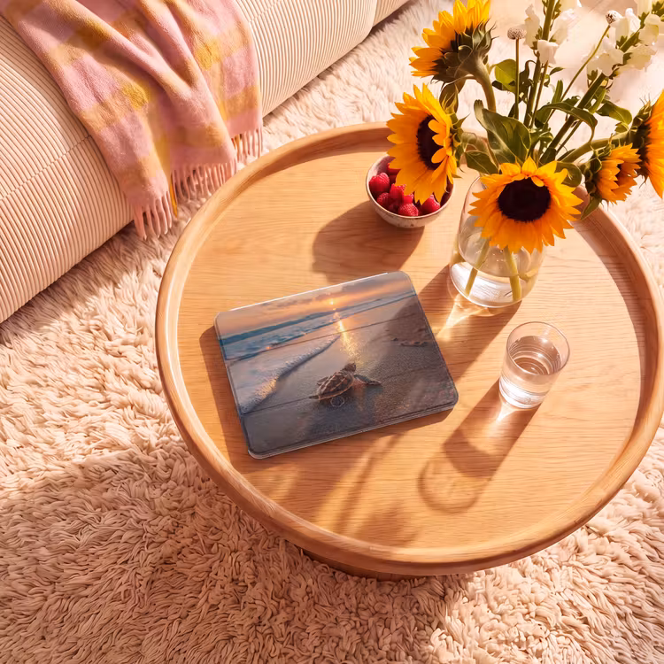 iPad hoes - Schildpad - strand - Zonsondergang — 2