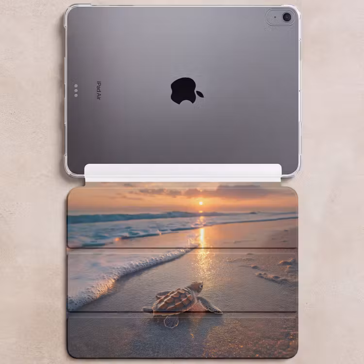 iPad hoes - Schildpad - strand - Zonsondergang — 6