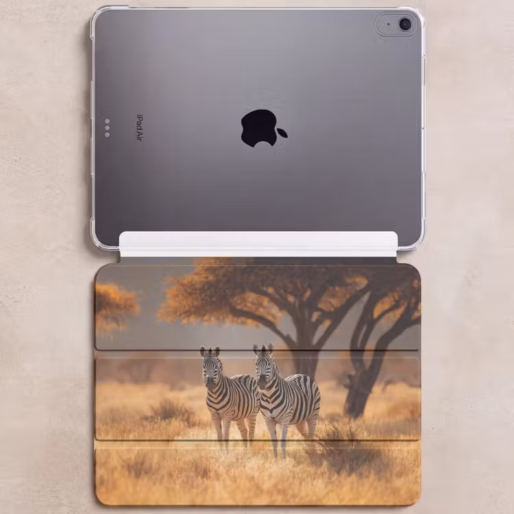iPad hoes - Zebra's - Savannelandschap - Gras — 6
