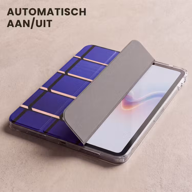 iPad hoes - Vliegtuig - Ruiten - Blauw - Rechthoekig — 5