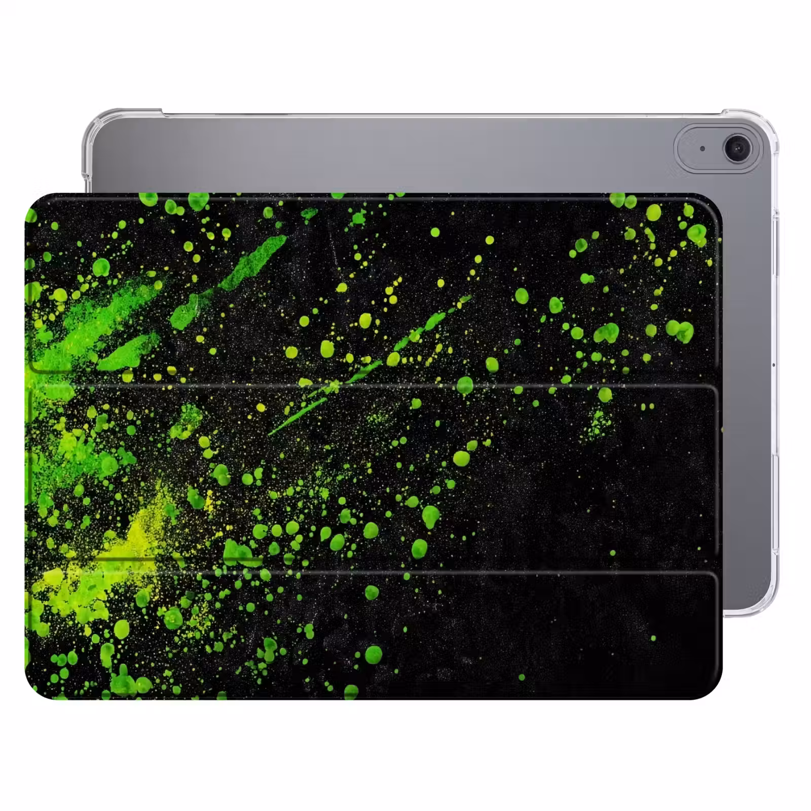 iPad hoes - Gaming - Spetters - Groen - Chaotisch - Groen — 1