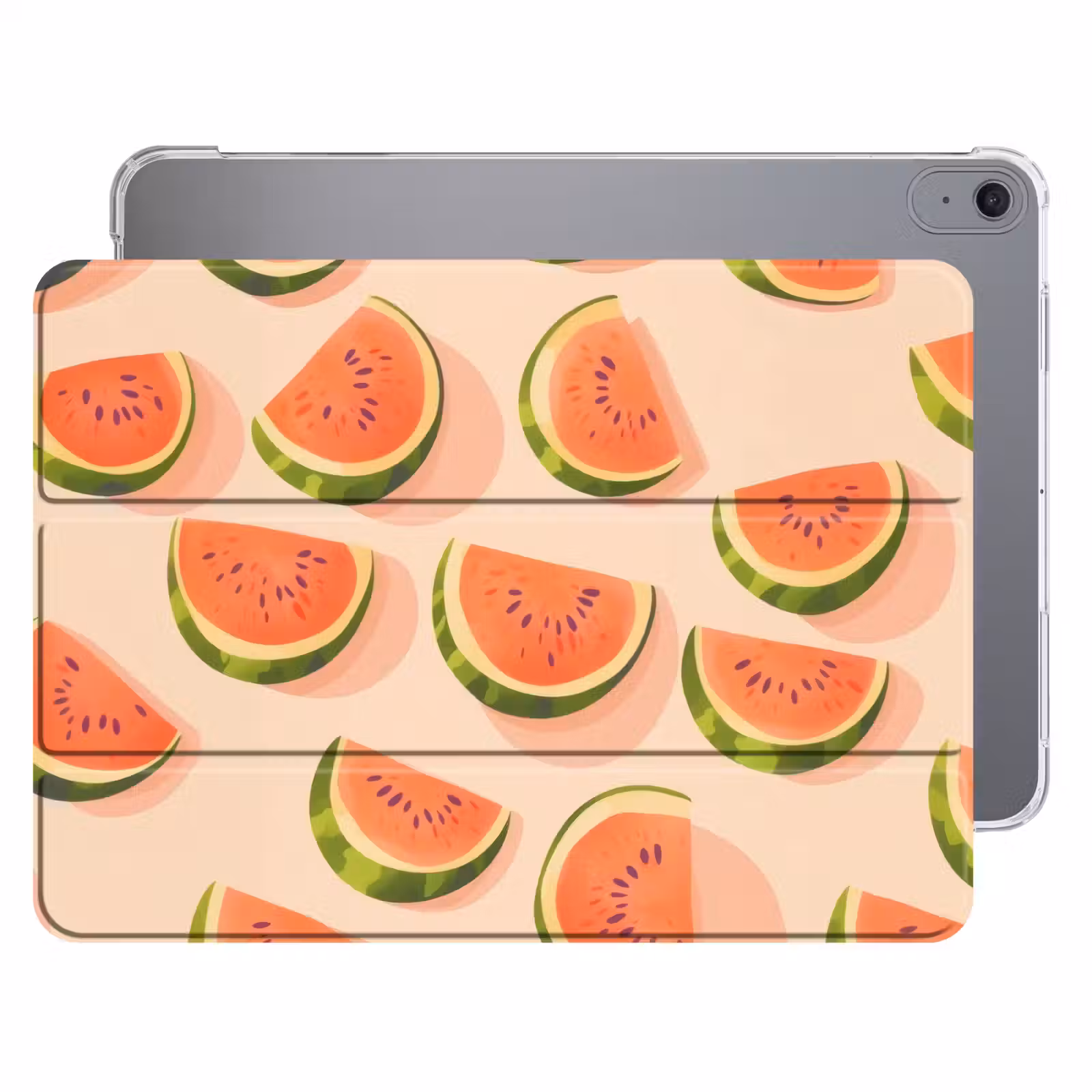 iPad hoes - Watermeloen - Schijfjes - Pitten - Rood — 1