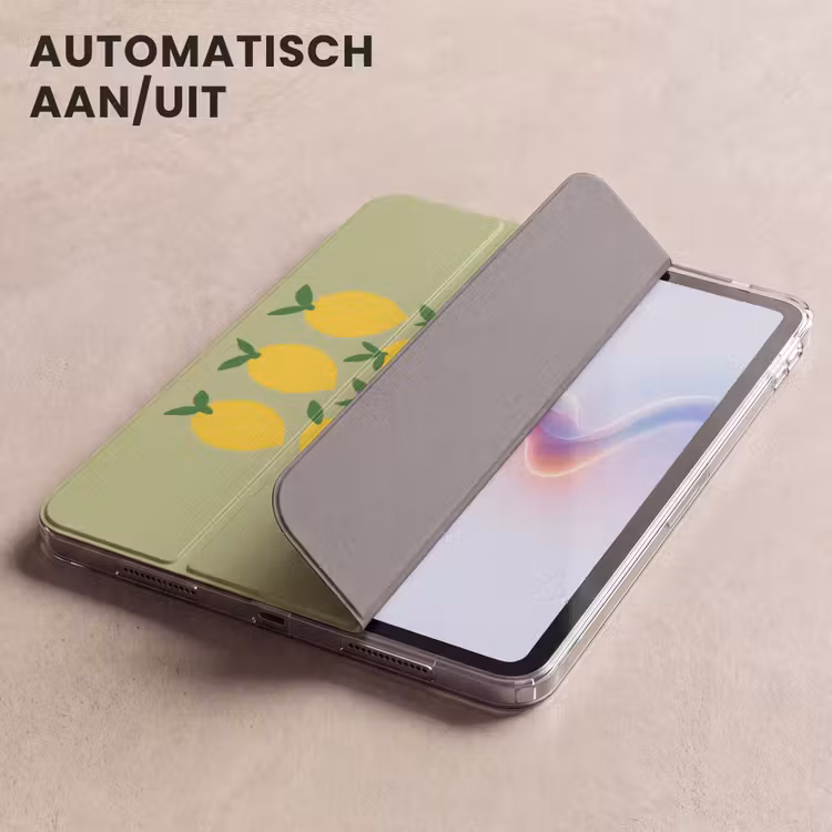 iPad hoes - Citroenen - Blaadjes - Geel - Patroon — 5