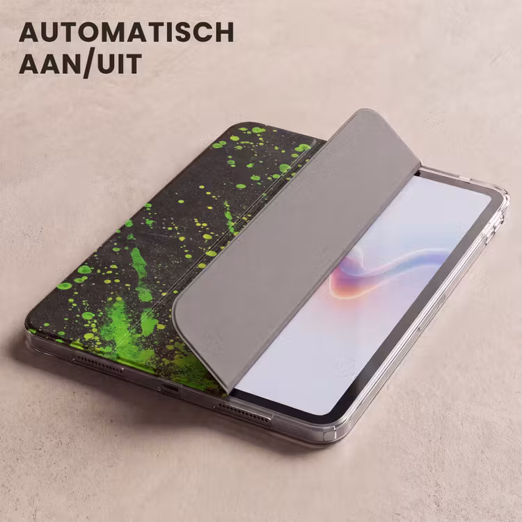 iPad hoes - Gaming - Spetters - Groen - Chaotisch - Groen — 5