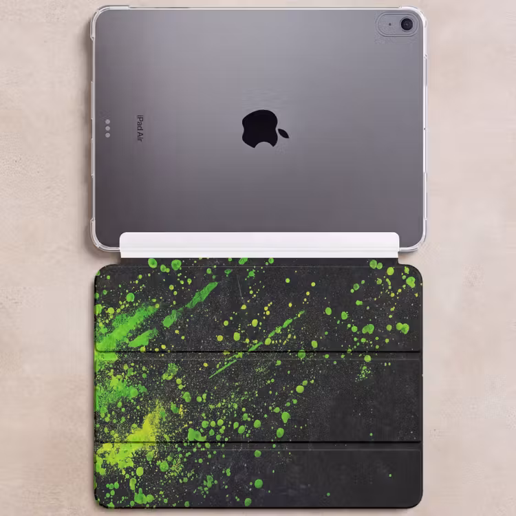 iPad hoes - Gaming - Spetters - Groen - Chaotisch - Groen — 6