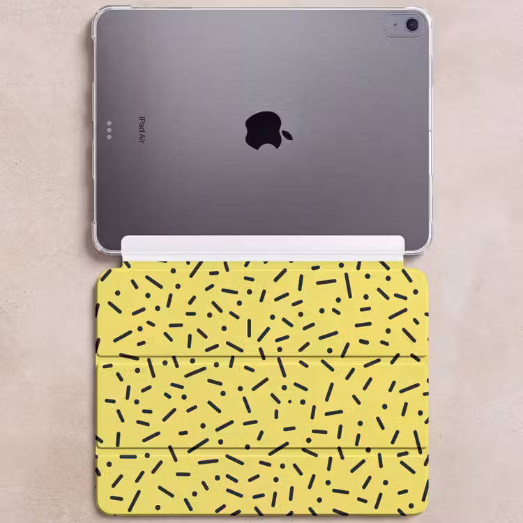 iPad hoes - Gaming - Stippen - Strepen - Geel — 6