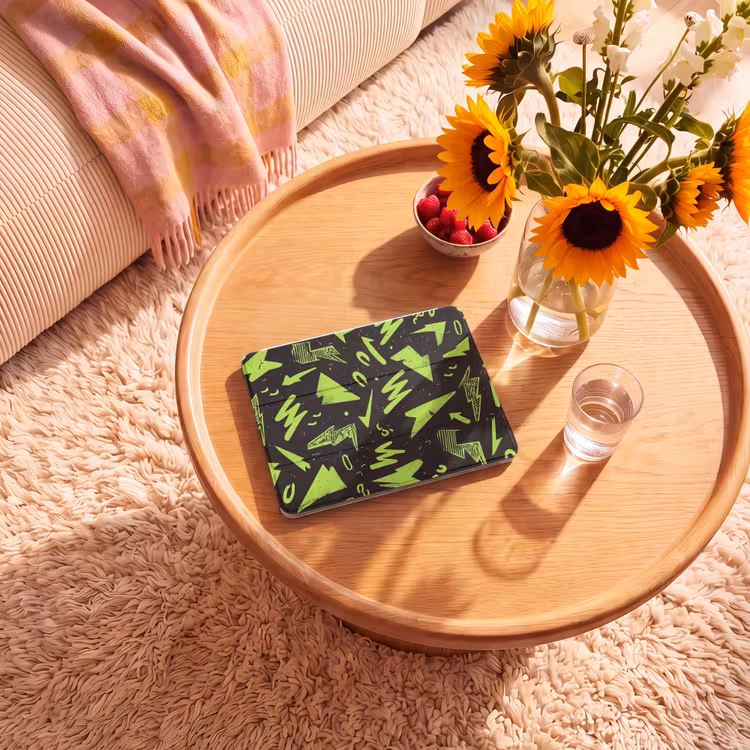 iPad hoes - Gaming - Vormen - Pijlen - Abstract - Zwart — 2
