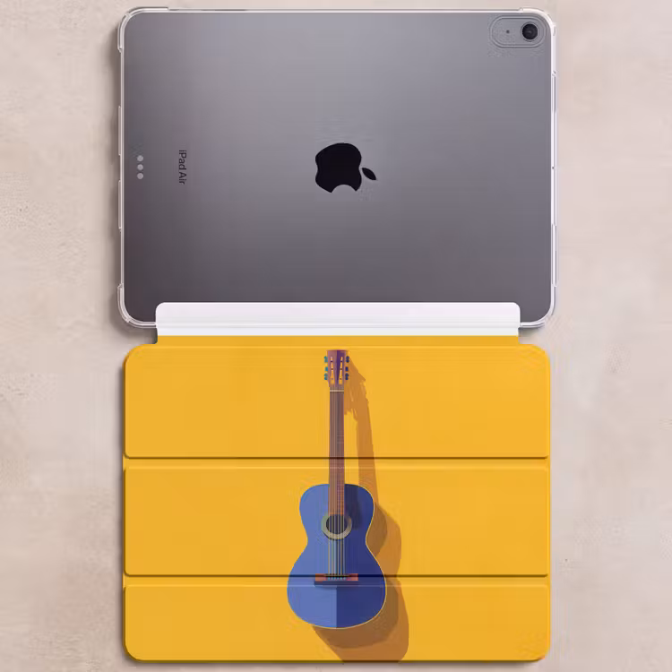 iPad hoes - Gitaar - Akoestisch - Minimalistisch - Geel — 6