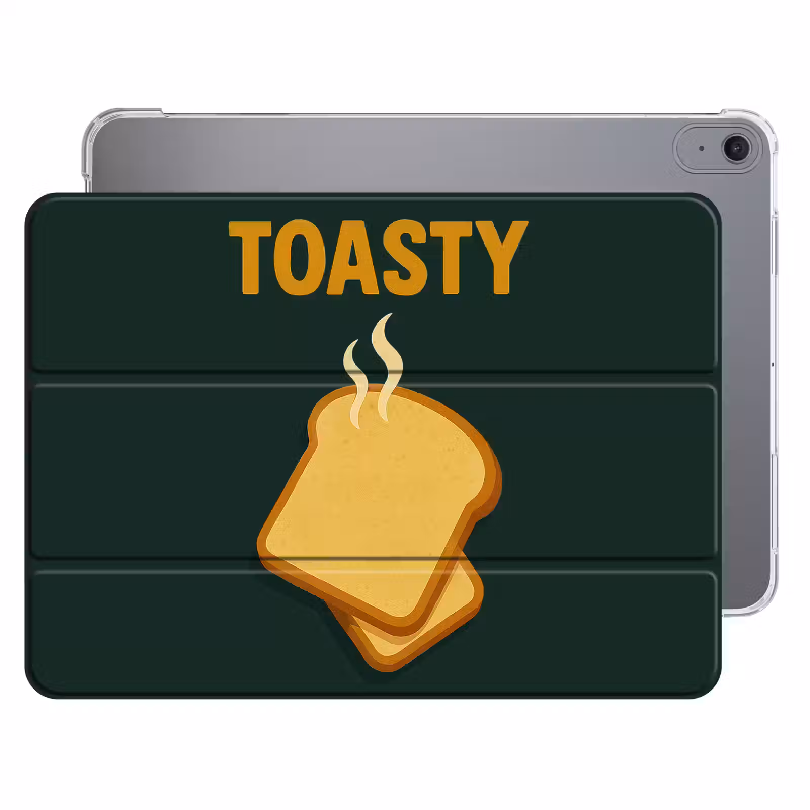 iPad hoes - Brood - Tosti - Groen - Minimalistisch — 1