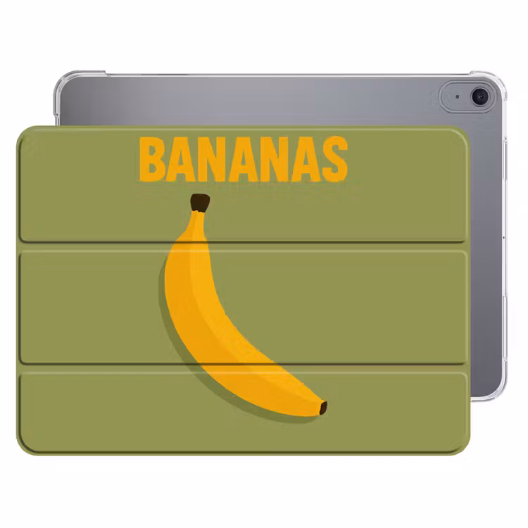 iPad hoes - Banaan - Minimalistisch - Geel — 1