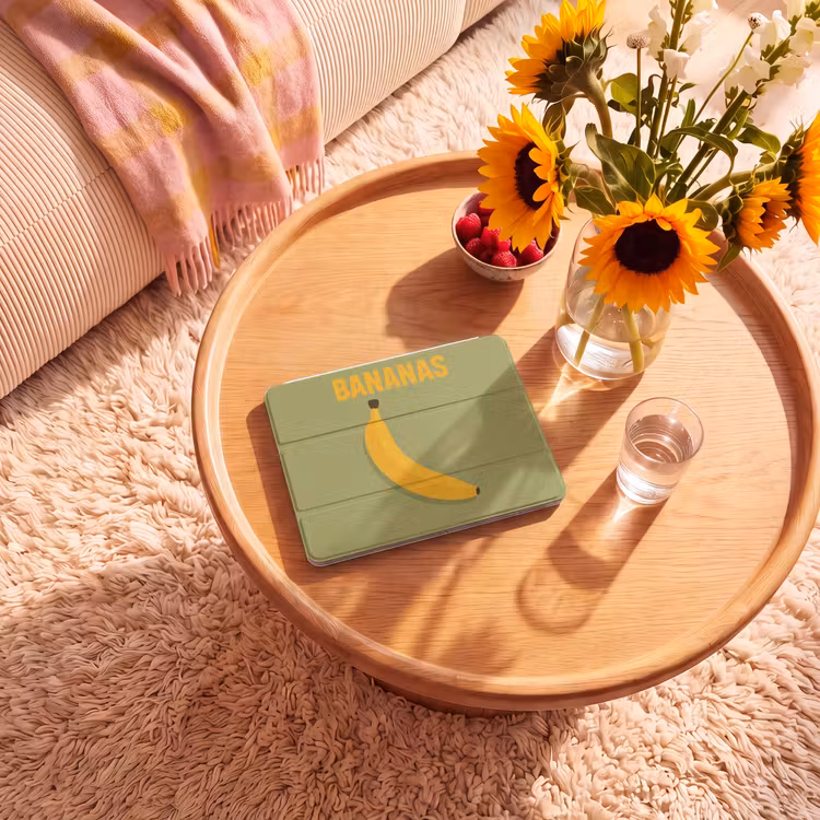 iPad hoes - Banaan - Minimalistisch - Geel — 2