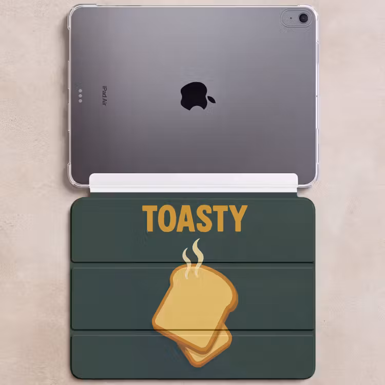 iPad hoes - Brood - Tosti - Groen - Minimalistisch — 6