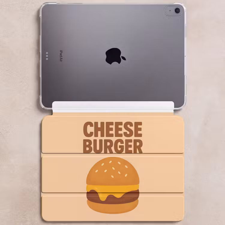 iPad hoes - Cheeseburger - Minimalistisch - Geel — 6